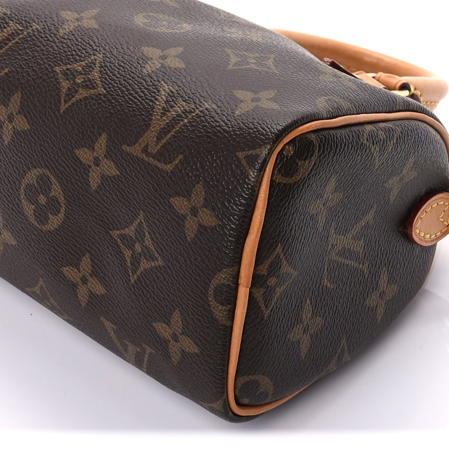 Louis Vuitton Monogram Nano Speedy Bandouliere Image 8