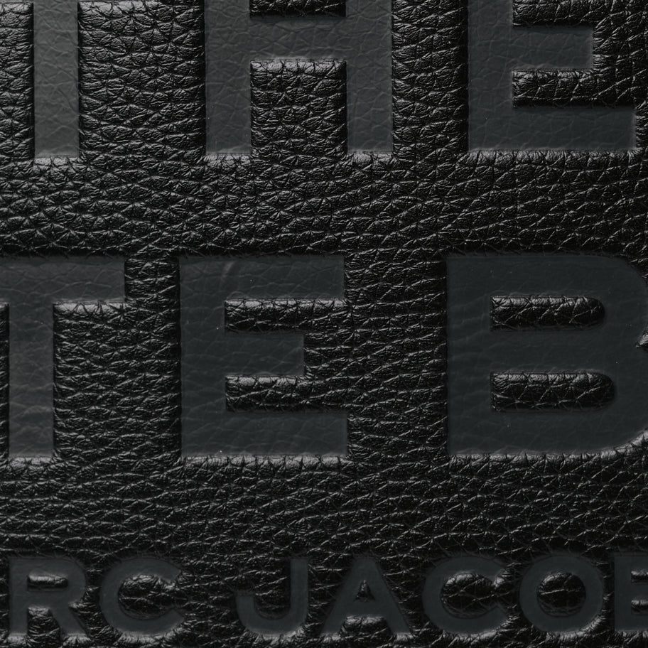 Marc Jacobs Grained Calfskin Medium The Tote Bag Black Image 6