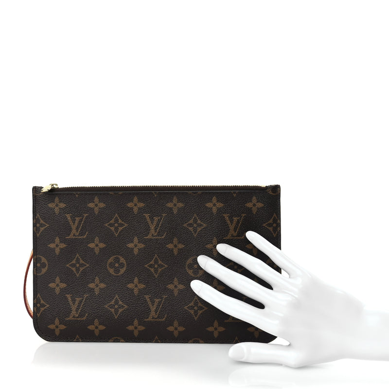  Louis Vuitton Monogram Neverfull MM GM Pochette