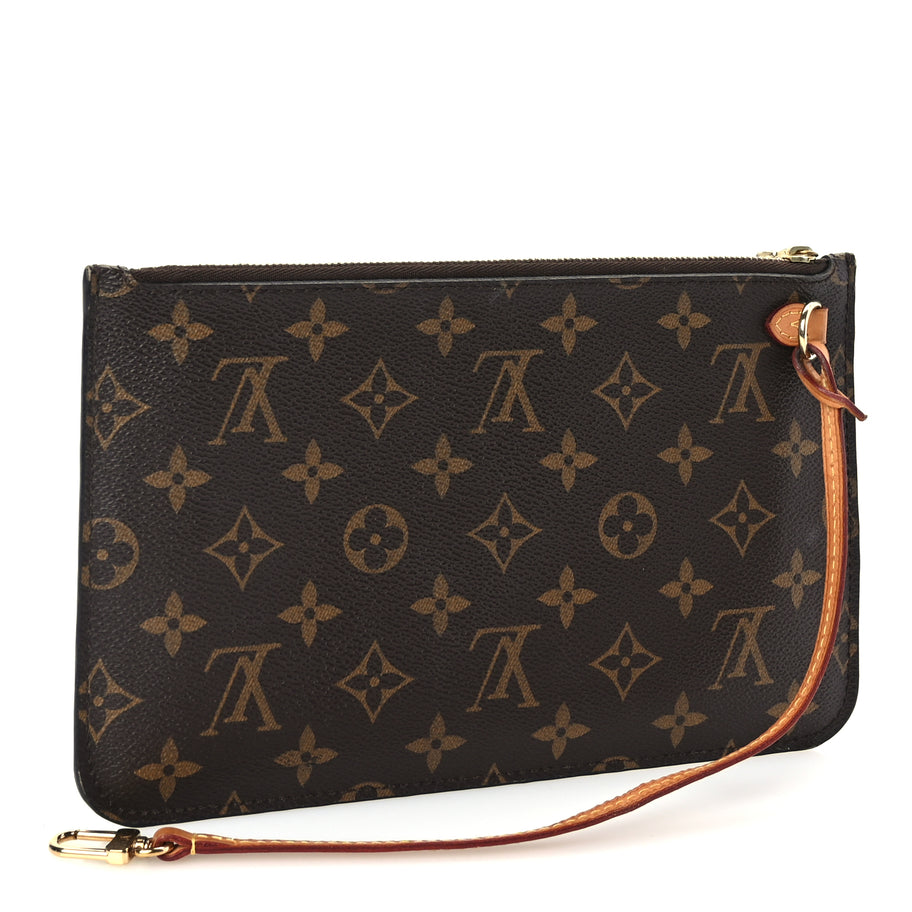 Louis Vuitton Monogram Neverfull MM GM Pochette Image 3