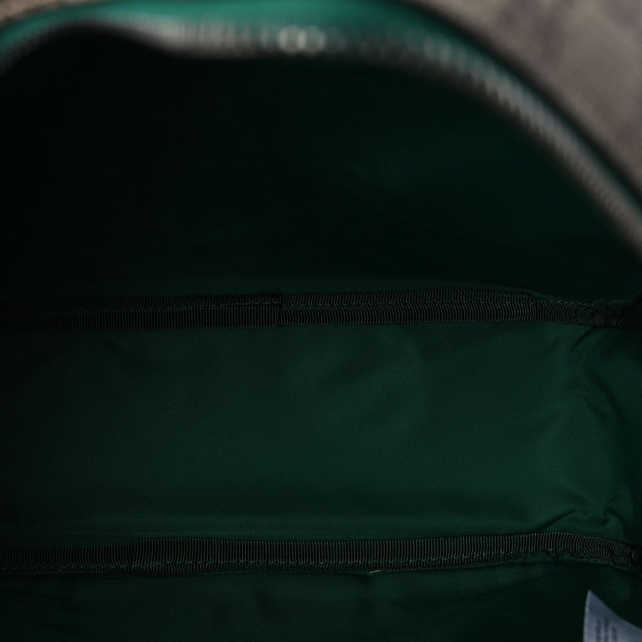 Gucci X Peter Rabbit GG Supreme Monogram Baseballs Web Childrens Backpack Green Image 4
