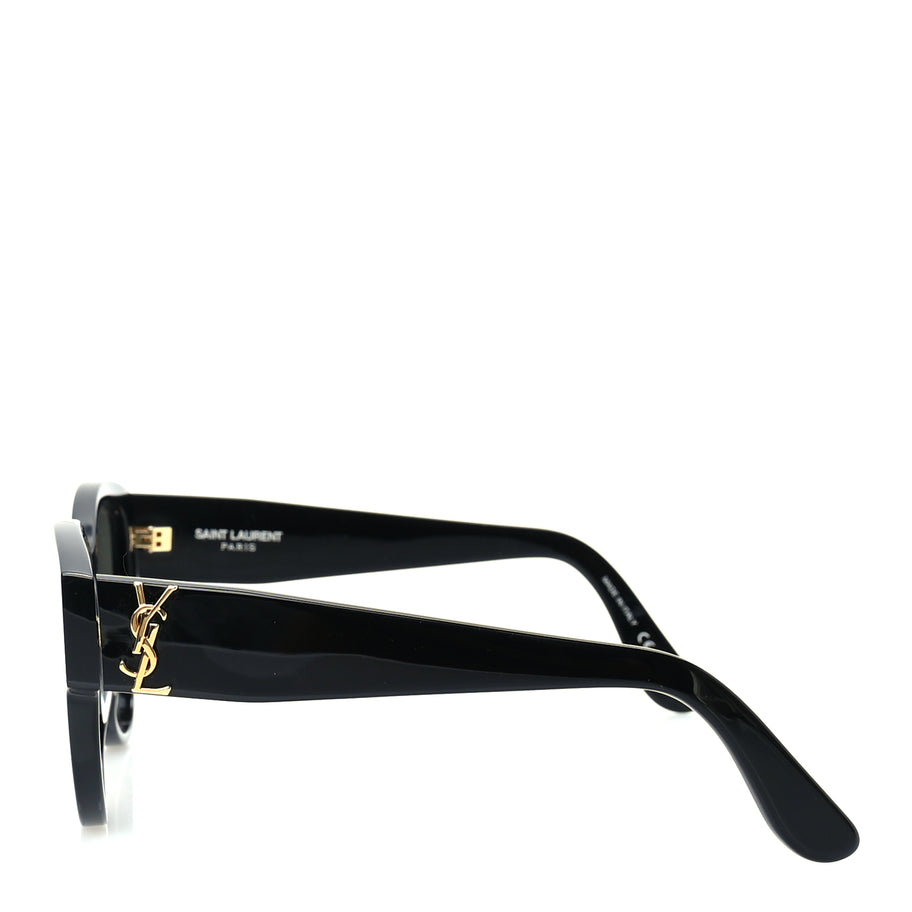 Saint Laurent Acetate Cateye Sunglasses SL M95 F  Black Image 3
