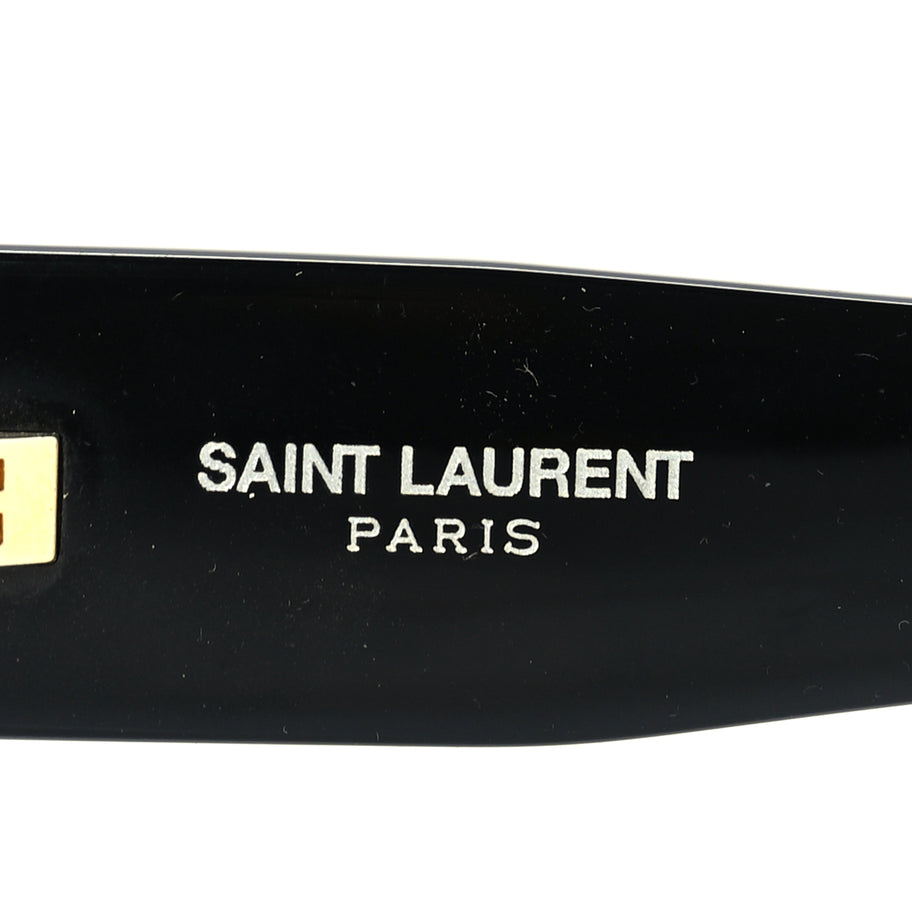 Saint Laurent Acetate Cateye Sunglasses SL M95 F  Black Image 6