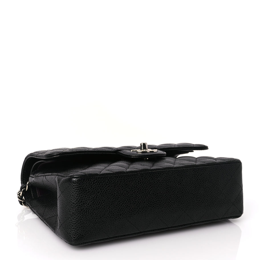 Chanel Caviar Quilted Small Double Flap Black Image 3