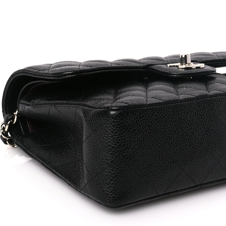 Chanel Caviar Quilted Small Double Flap Black Image 8
