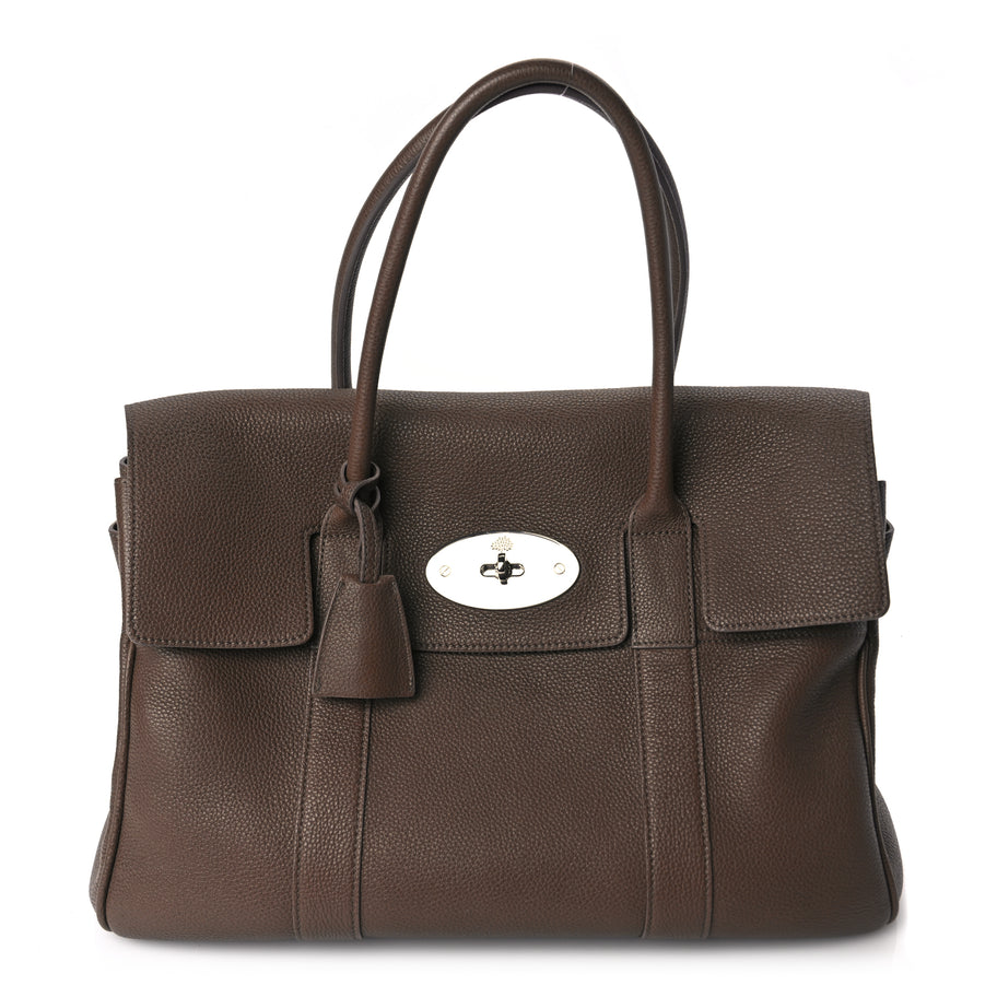 Mulberry Classic Grain Calfskin Bayswater Brown Image 1