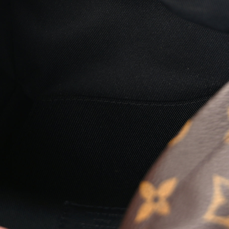 Louis Vuitton Monogram Palm Springs Backpack Mini Black Image 4