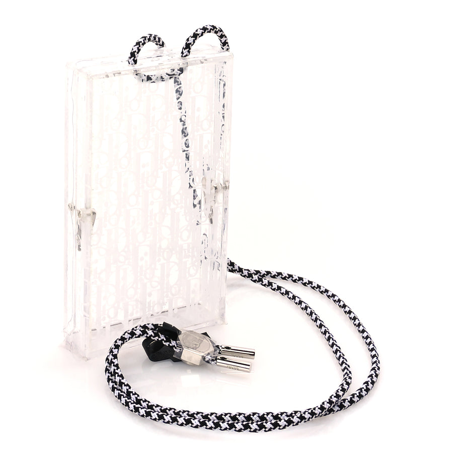 Christian Dior Plexiglass Vertical Pouch Translucent Image 2