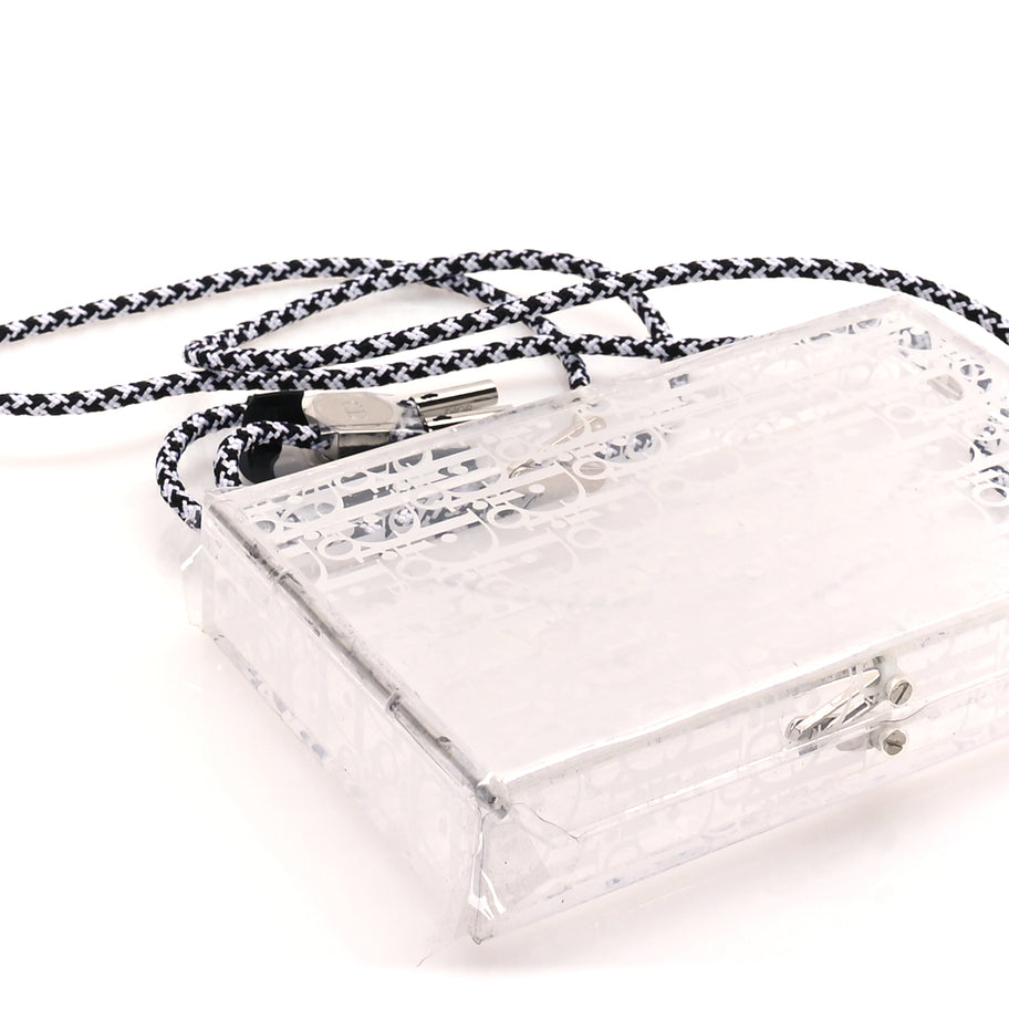 Christian Dior Plexiglass Vertical Pouch Translucent Image 7