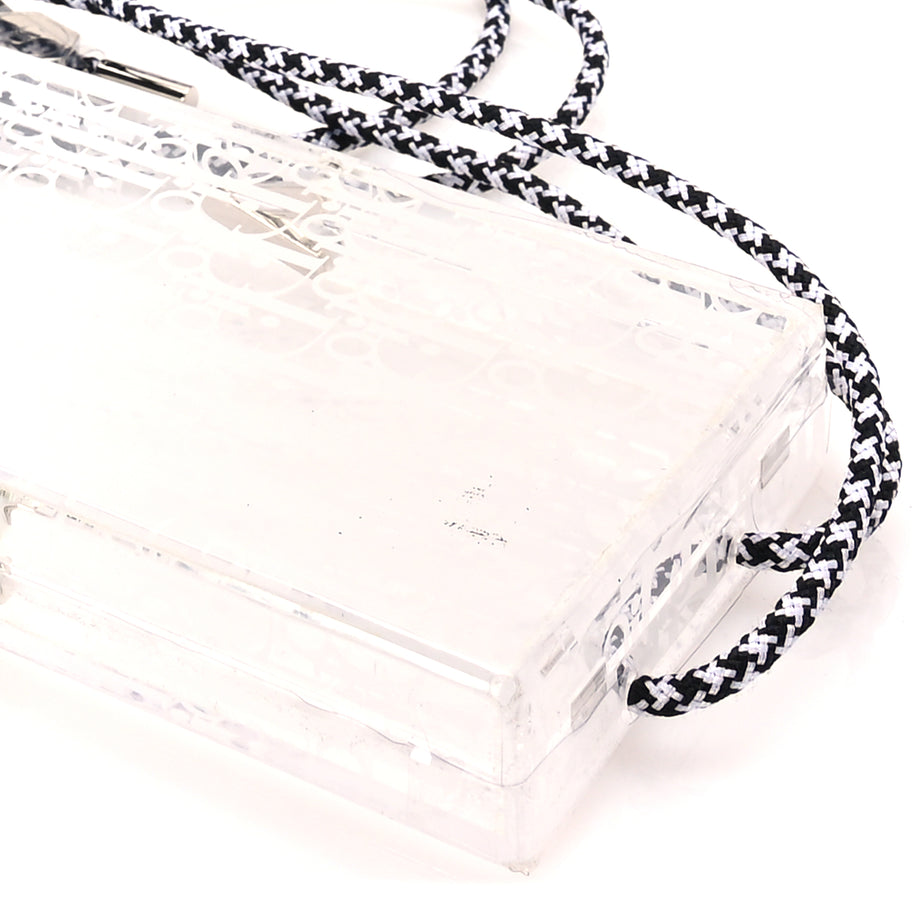 Christian Dior Plexiglass Vertical Pouch Translucent Image 8