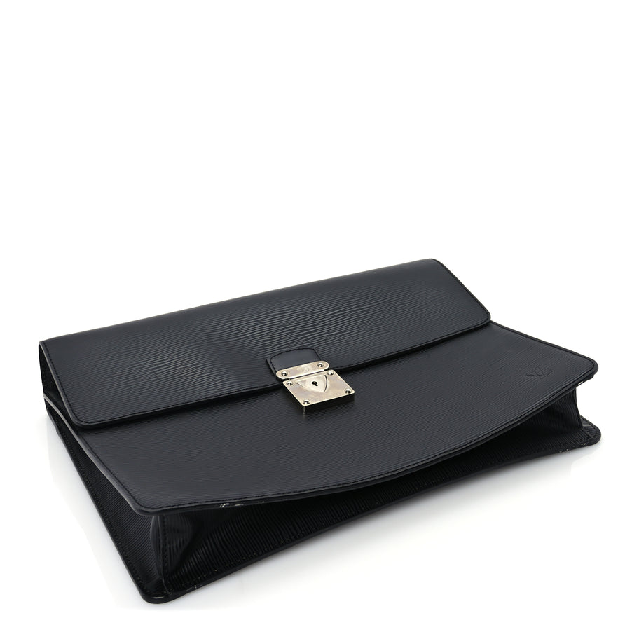 Louis Vuitton Epi Robusto 1 Compartment Briefcase  Black Image 3