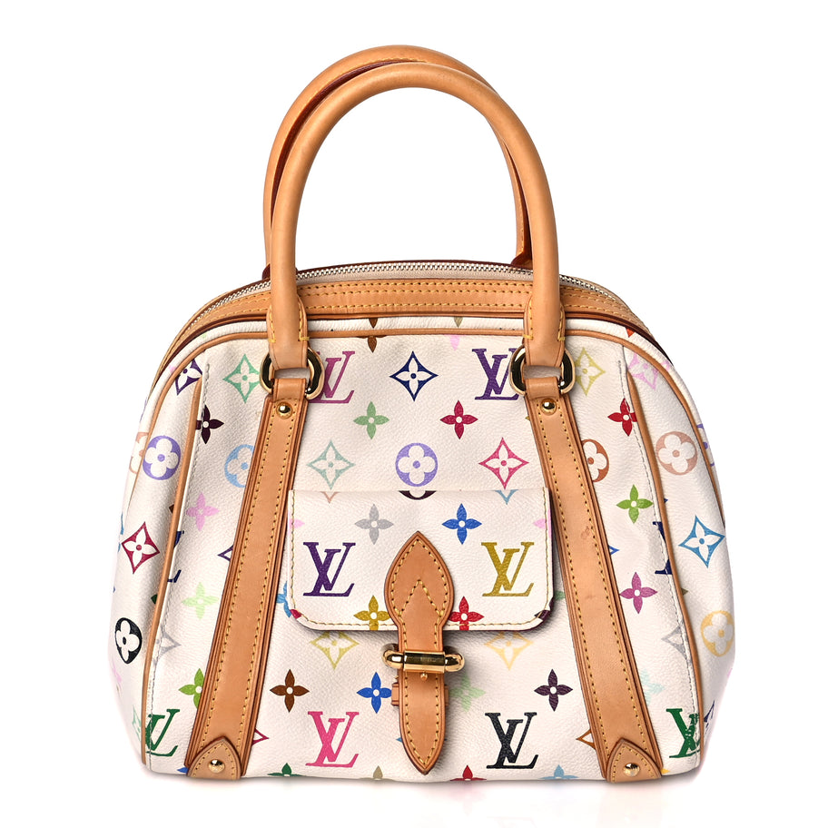 Louis Vuitton Monogram Multicolor Priscilla White Image 1