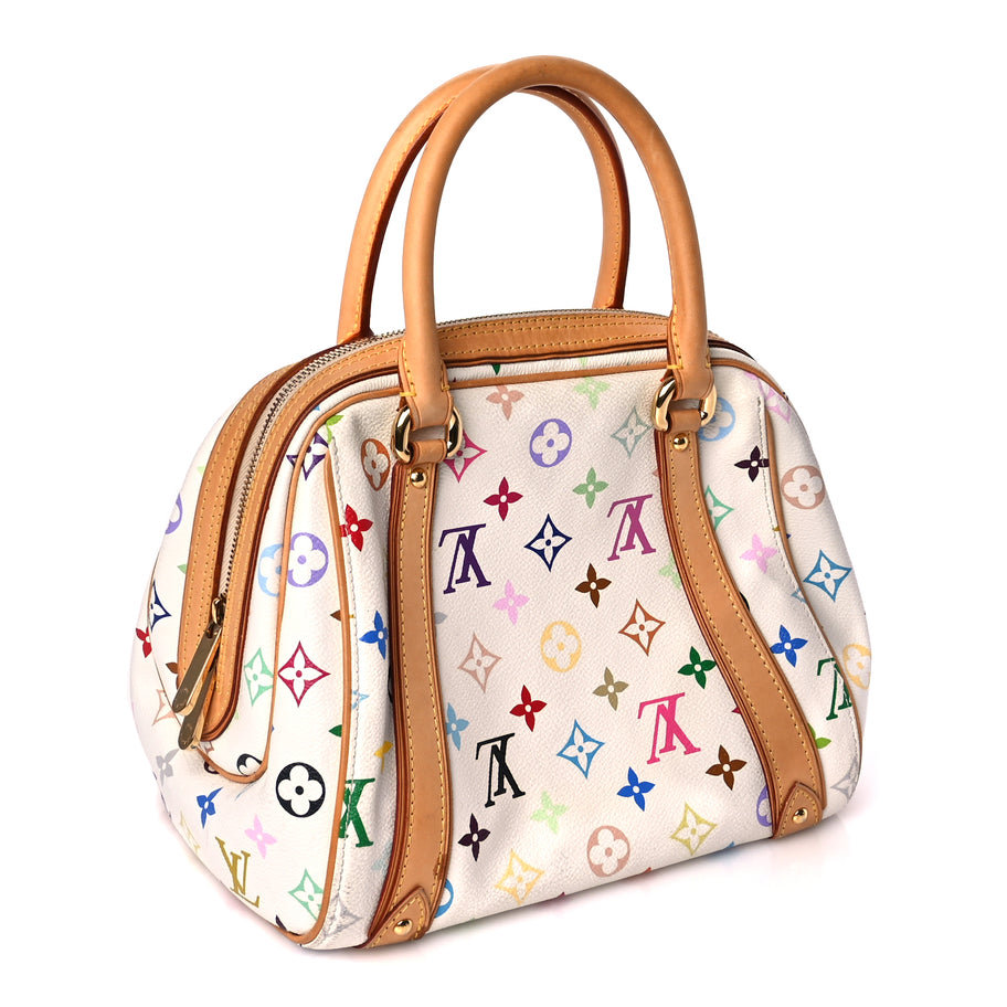 Louis Vuitton Monogram Multicolor Priscilla White Image 2