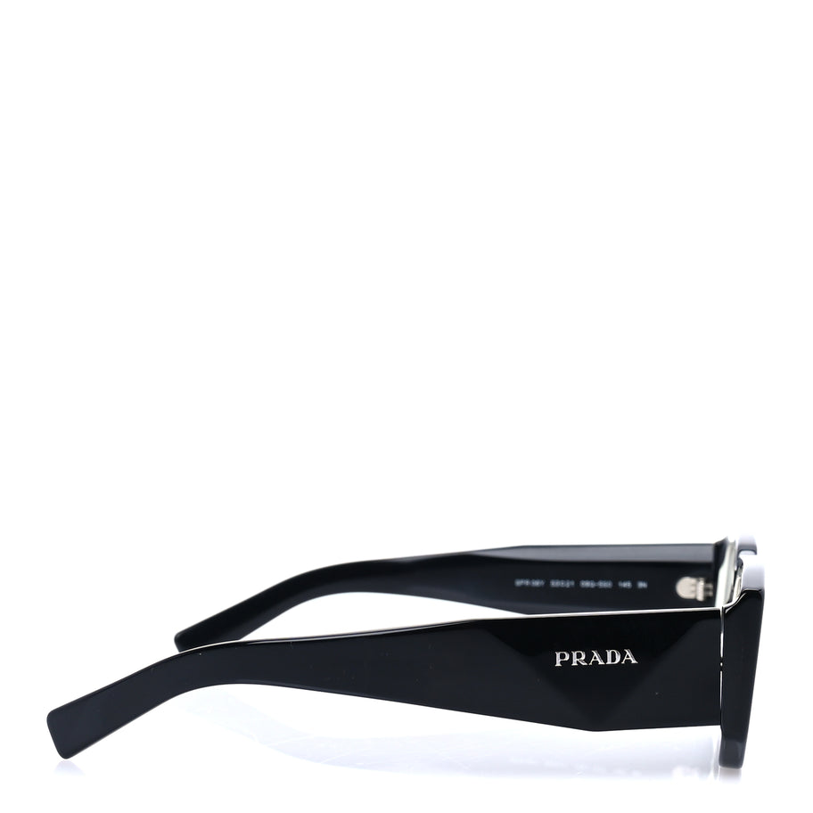 Prada Acetate Symbole Sunglasses SPR 06Y Black Image 4