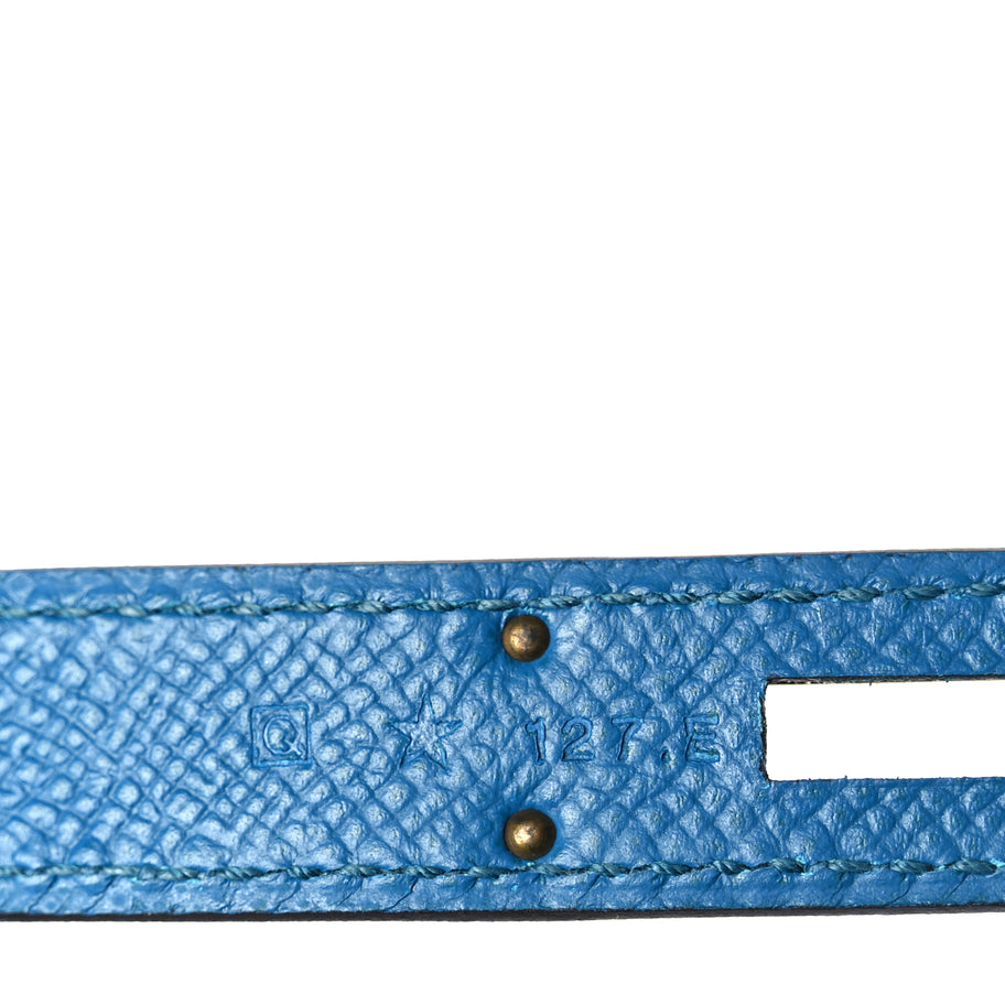Hermes Epsom Birkin 35 Bleu Izmir Image 6