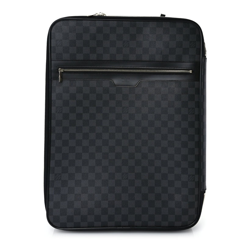  Louis Vuitton Damier Graphite Pegase 55 Rolling Luggage