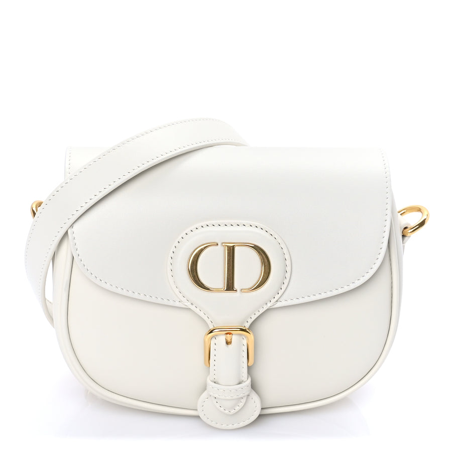 Christian Dior Box Calfskin Small Bobby Flap Latte Image 1