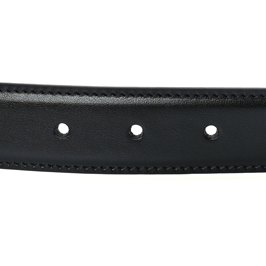 Gucci Calfskin Buckle Belt 90 36 Black Image 3