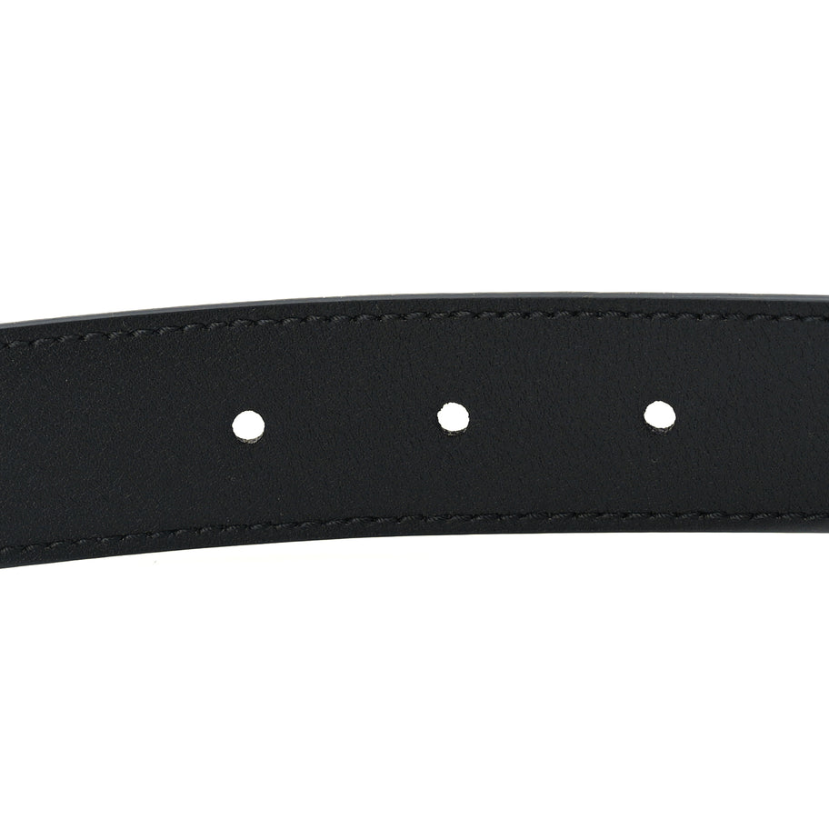 Gucci Calfskin Buckle Belt 90 36 Black Image 4