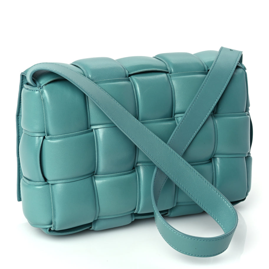 Bottega Veneta Nappa Maxi Intreccio Padded Cassette Crossbody Bag Linoleum Image 2