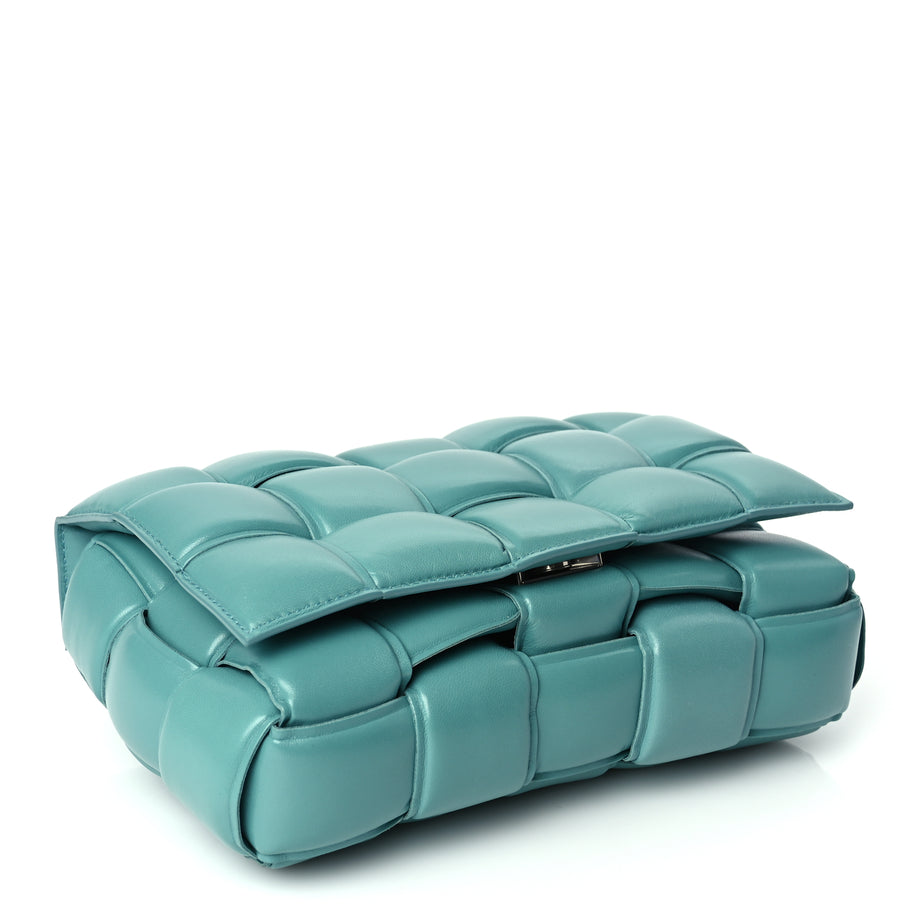 Bottega Veneta Nappa Maxi Intreccio Padded Cassette Crossbody Bag Linoleum Image 3