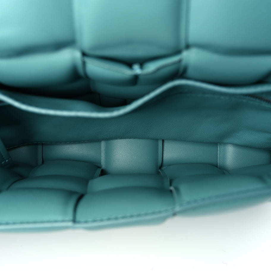 Bottega Veneta Nappa Maxi Intreccio Padded Cassette Crossbody Bag Linoleum Image 4