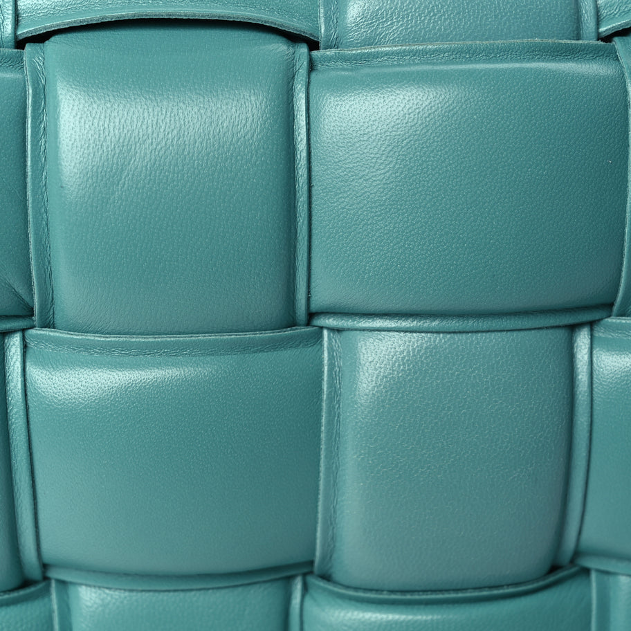 Bottega Veneta Nappa Maxi Intreccio Padded Cassette Crossbody Bag Linoleum Image 6