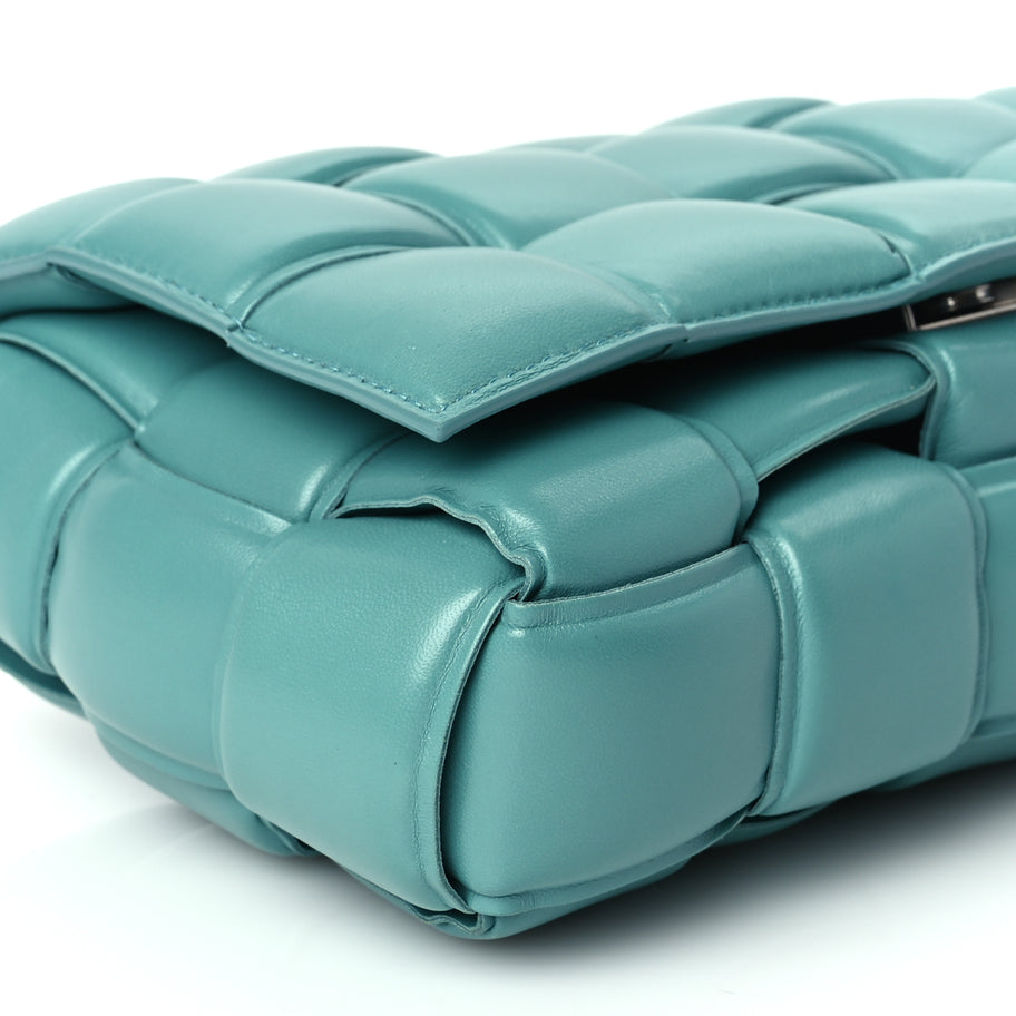 Bottega Veneta Nappa Maxi Intreccio Padded Cassette Crossbody Bag Linoleum Image 7