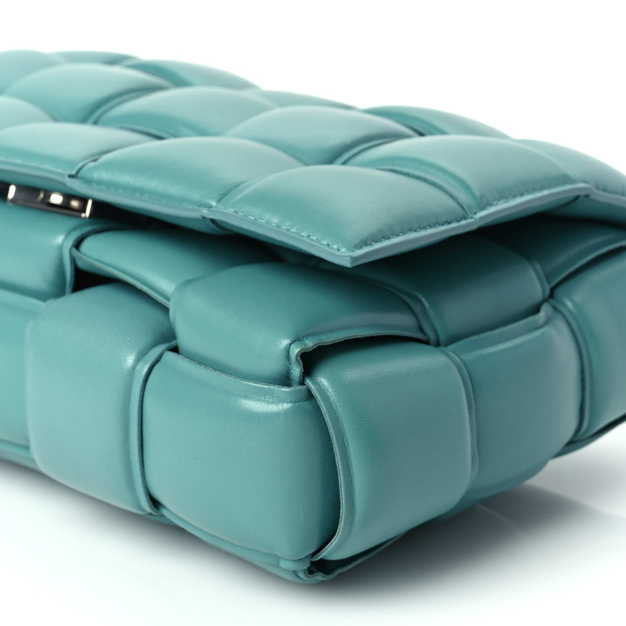 Bottega Veneta Nappa Maxi Intreccio Padded Cassette Crossbody Bag Linoleum Image 8