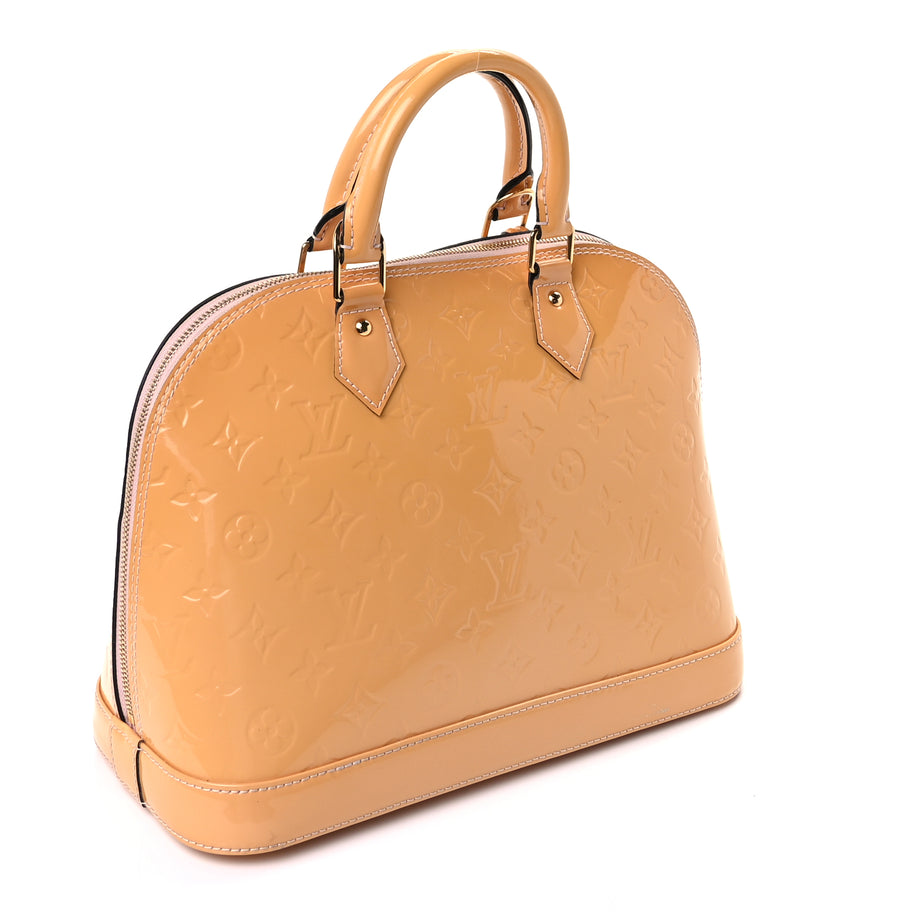 Louis Vuitton Vernis Alma PM  Jaune Passion Image 2