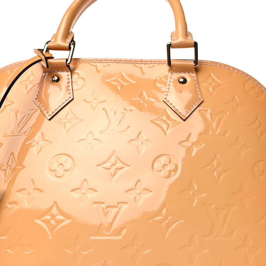 Louis Vuitton Vernis Alma PM  Jaune Passion Image 6