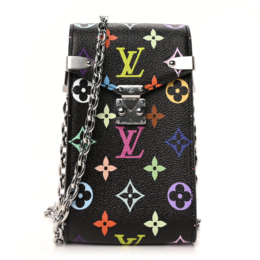 Louis Vuitton LV X TM Monogram Multicolor Phone Pouch Metis  Black Image 1