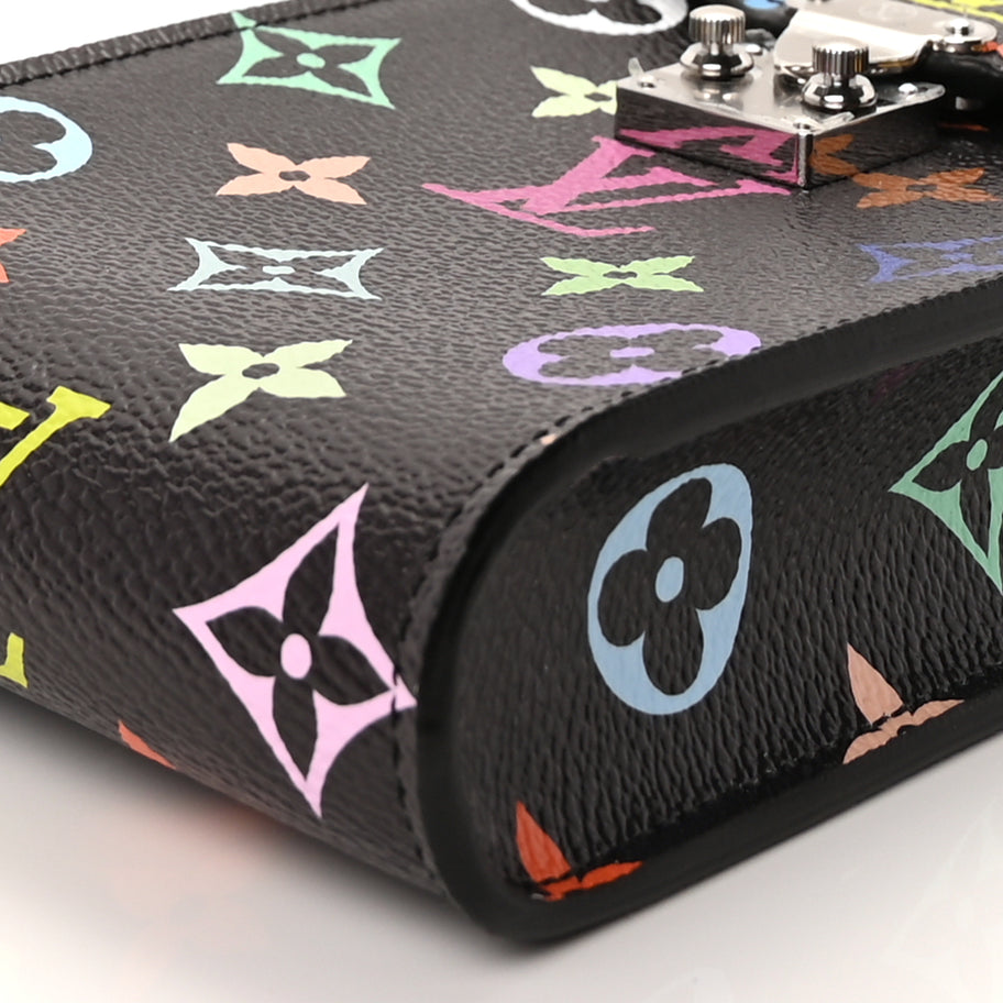 Louis Vuitton LV X TM Monogram Multicolor Phone Pouch Metis  Black Image 8