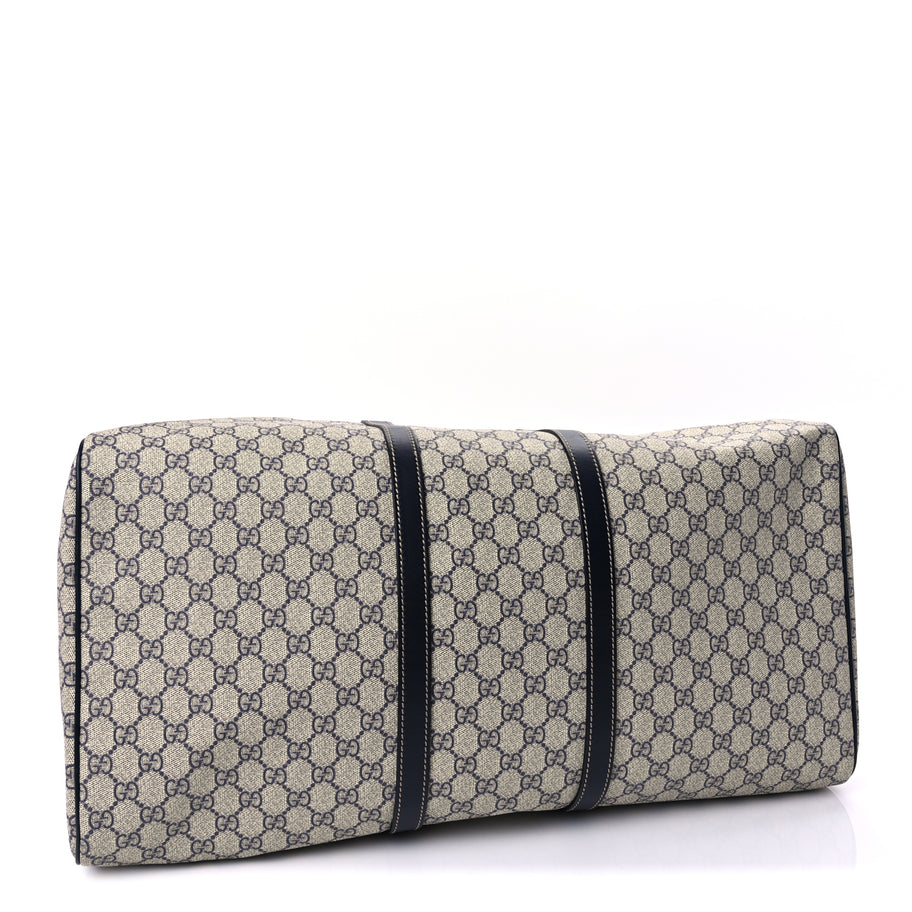 Gucci Plus Monogram Large Carry On Duffle Bag  Navy Image 3