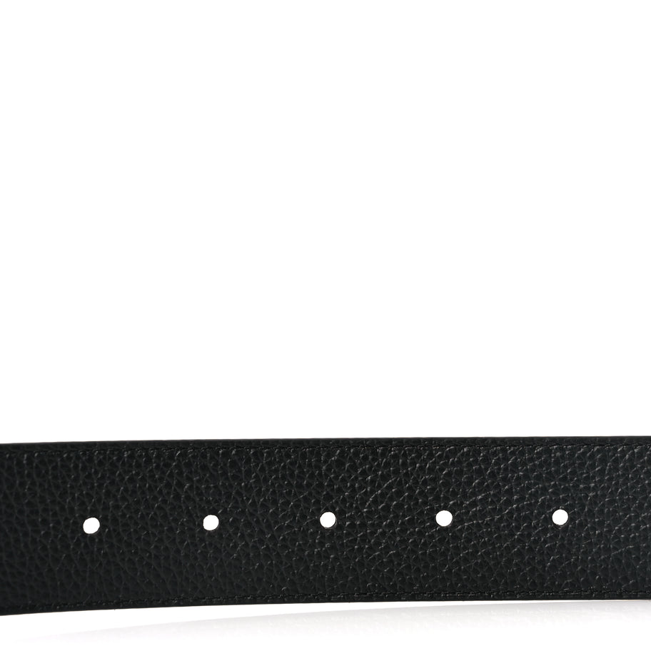 Louis Vuitton Monogram LV Circle 35mm Reversible Belt 80 32 Black Image 5