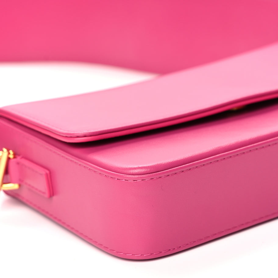 Jacquemus Smooth Calfskin Le Carinu Pink Image 7