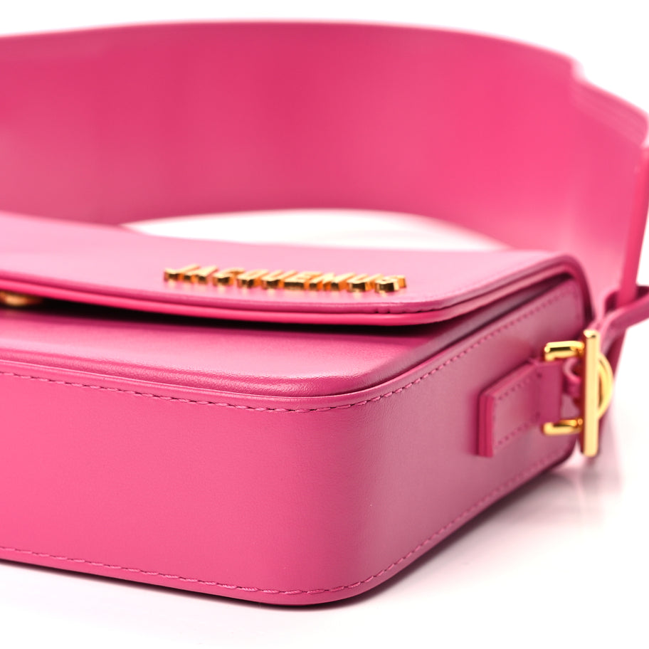 Jacquemus Smooth Calfskin Le Carinu Pink Image 8