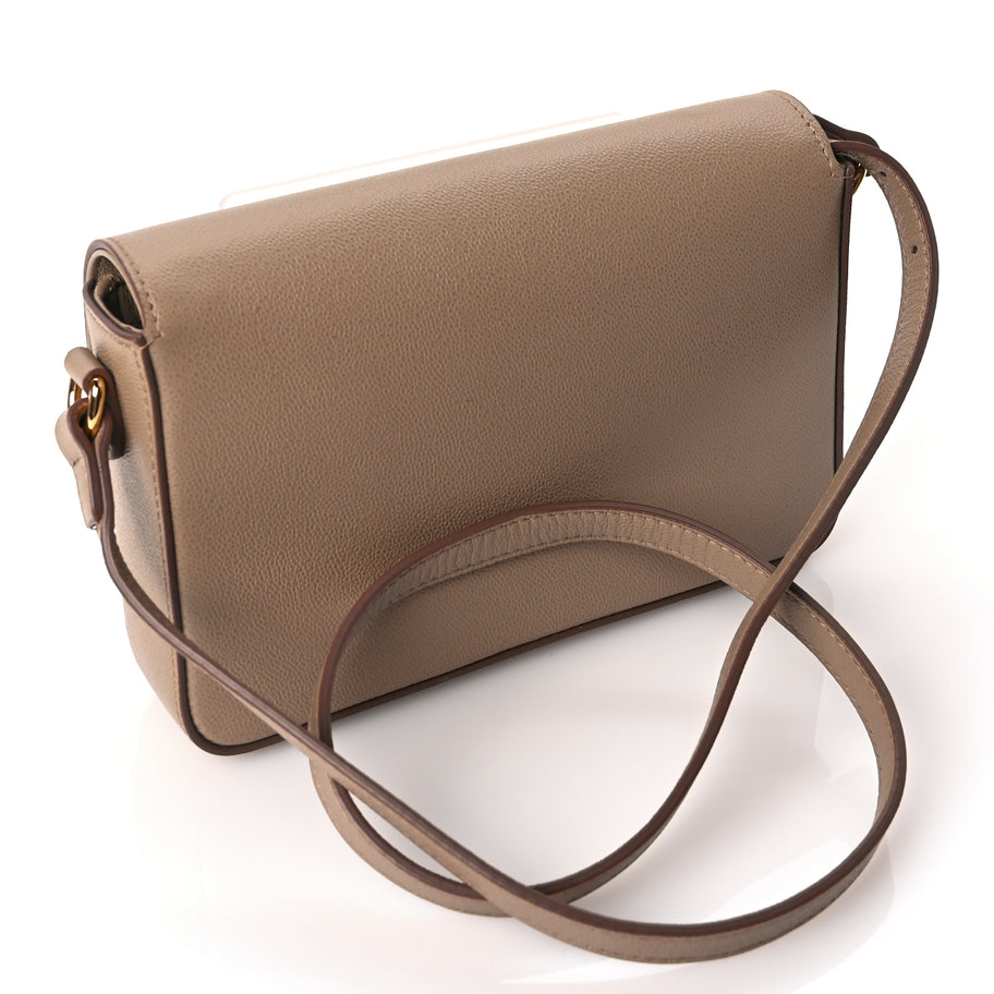 Burberry Grained Calfskin House Check Tartan Mix New Hampshire Chestnut Beige Image 2