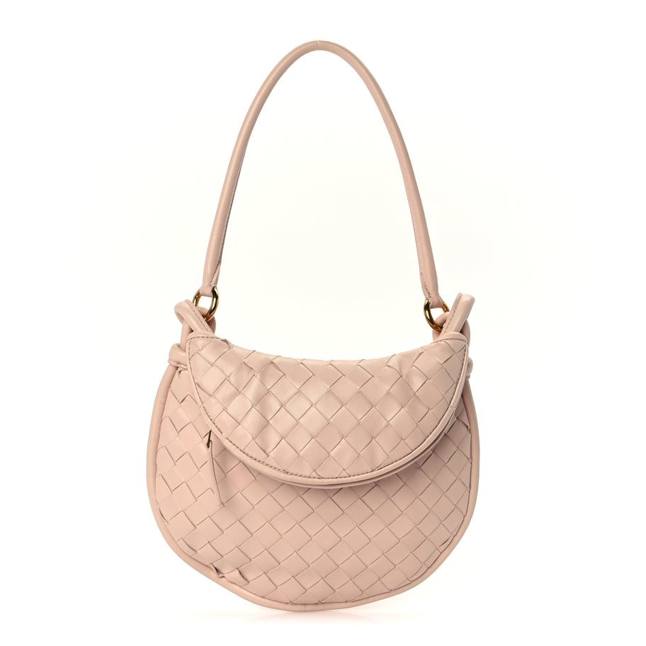 Bottega Veneta Nappa Intrecciato Small Gemelli  Lotus Image 1