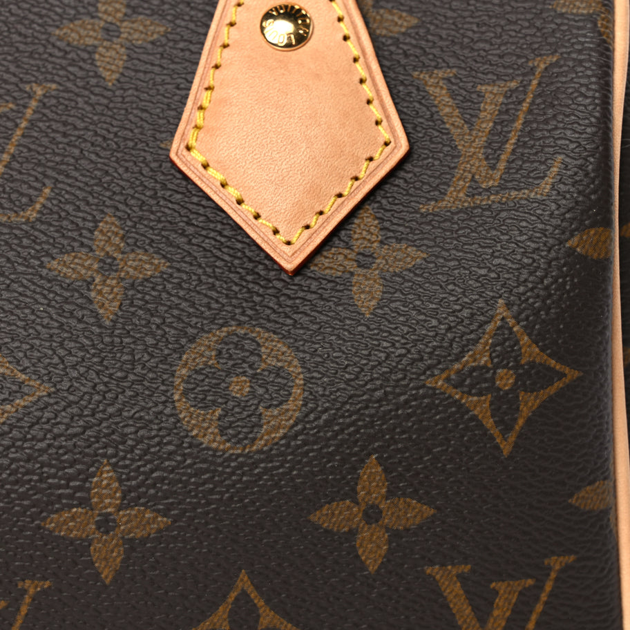 Louis Vuitton Monogram Speedy Bandouliere 20 Beige Image 6