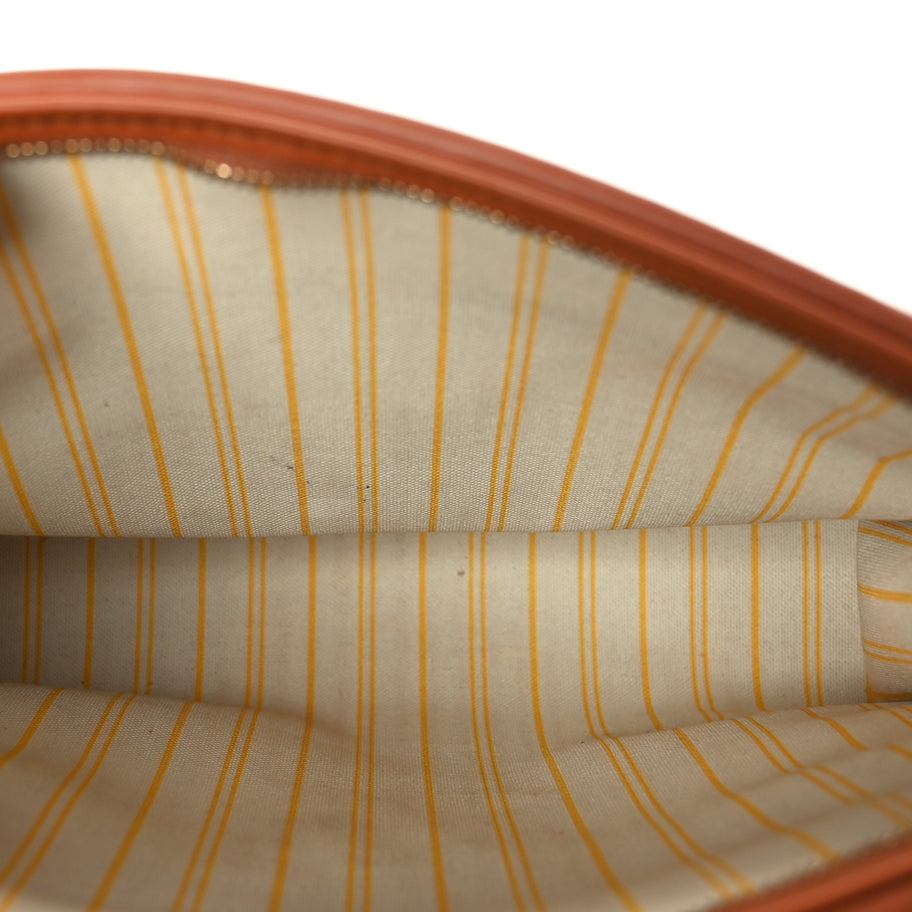 Louis Vuitton Raffia Monogram Giant Toiletry Pouch 26 Tan Image 6