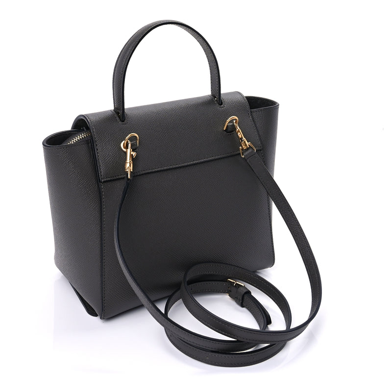 Celine Grained Calfskin Nano Belt Bag Grey