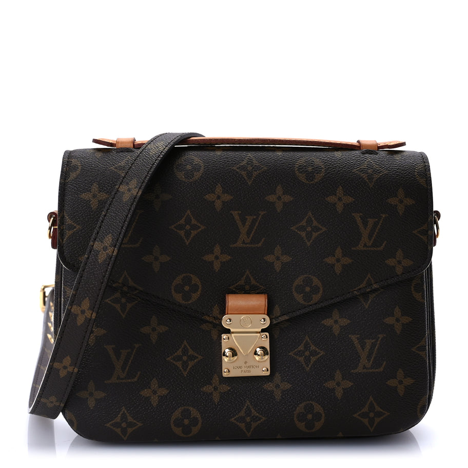 Louis Vuitton Monogram Pochette Metis Brown Image 1
