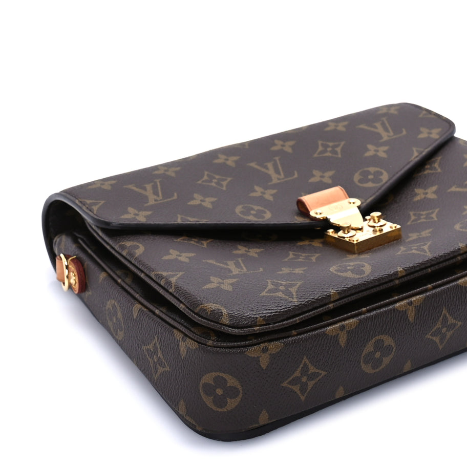 Louis Vuitton Monogram Pochette Metis Brown Image 7