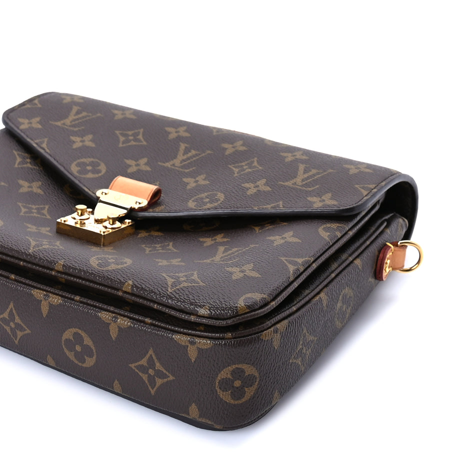Louis Vuitton Monogram Pochette Metis Brown Image 8