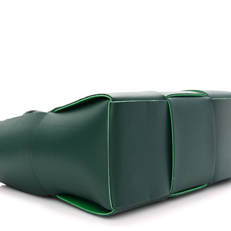 Bottega Veneta Calfskin Maxi Intrecciato Small Arco Tote Raintree Image 7