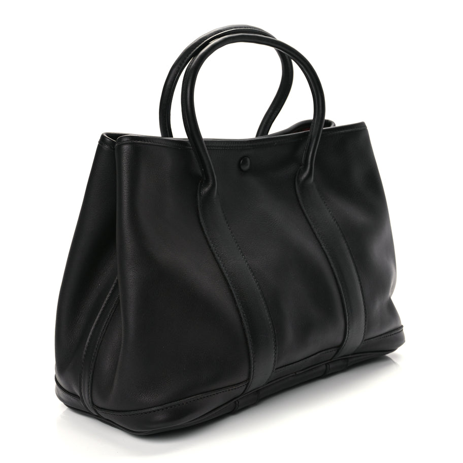 Hermes Swift Scattered Letters Twilly Garden Party 30 TPM Black Noir Image 2