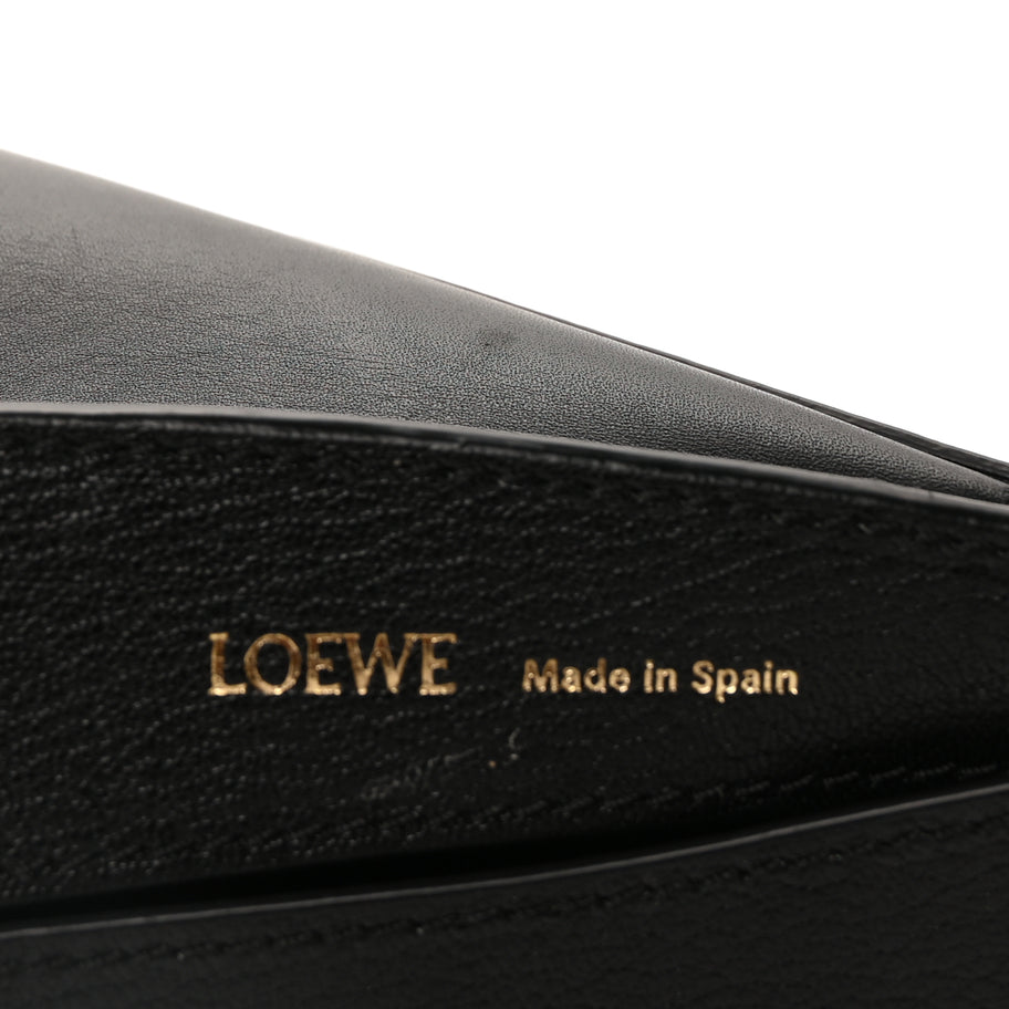 Loewe Satin Calfskin Jacquard Luna Bag  Black Image 5
