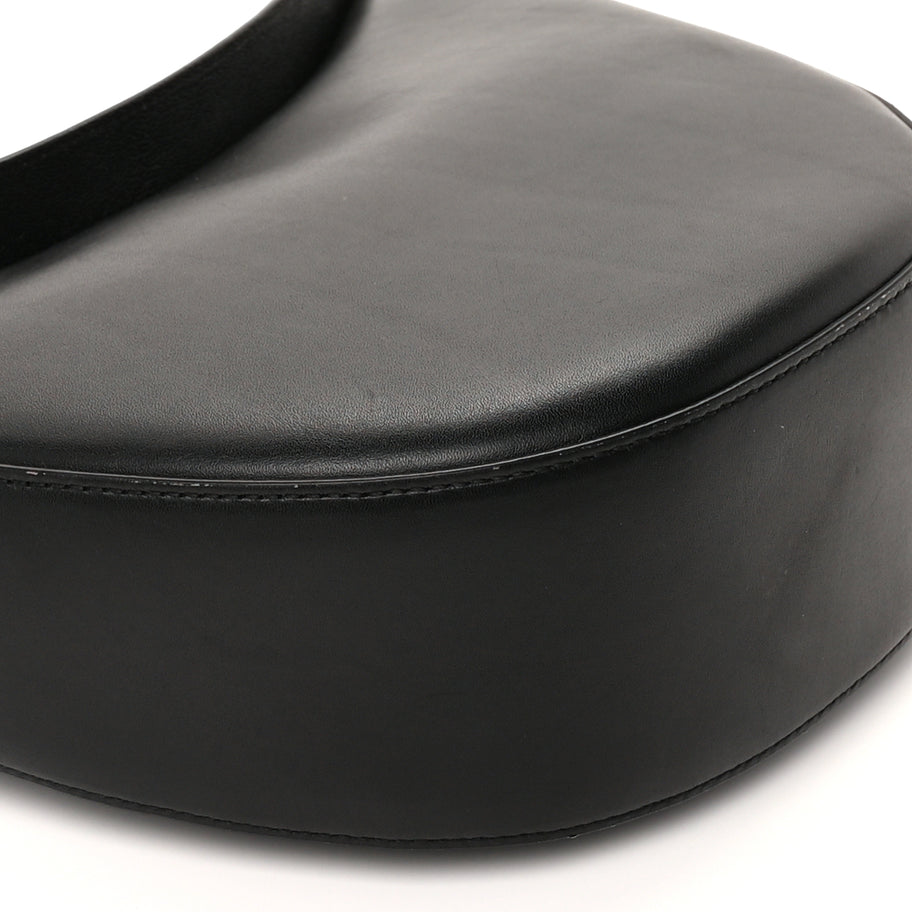 Loewe Satin Calfskin Jacquard Luna Bag  Black Image 7