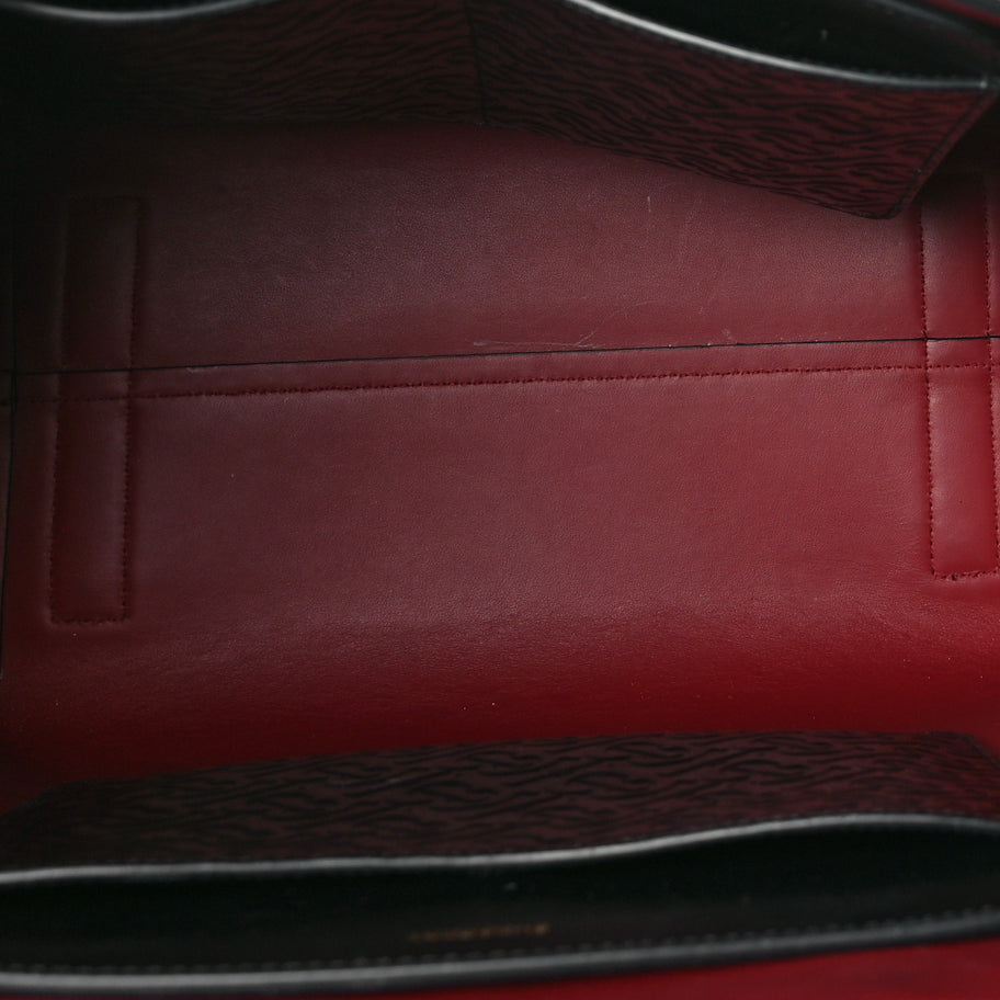 Burberry Calfskin Embossed Monogram Medium Belt Bag  Black Image 4